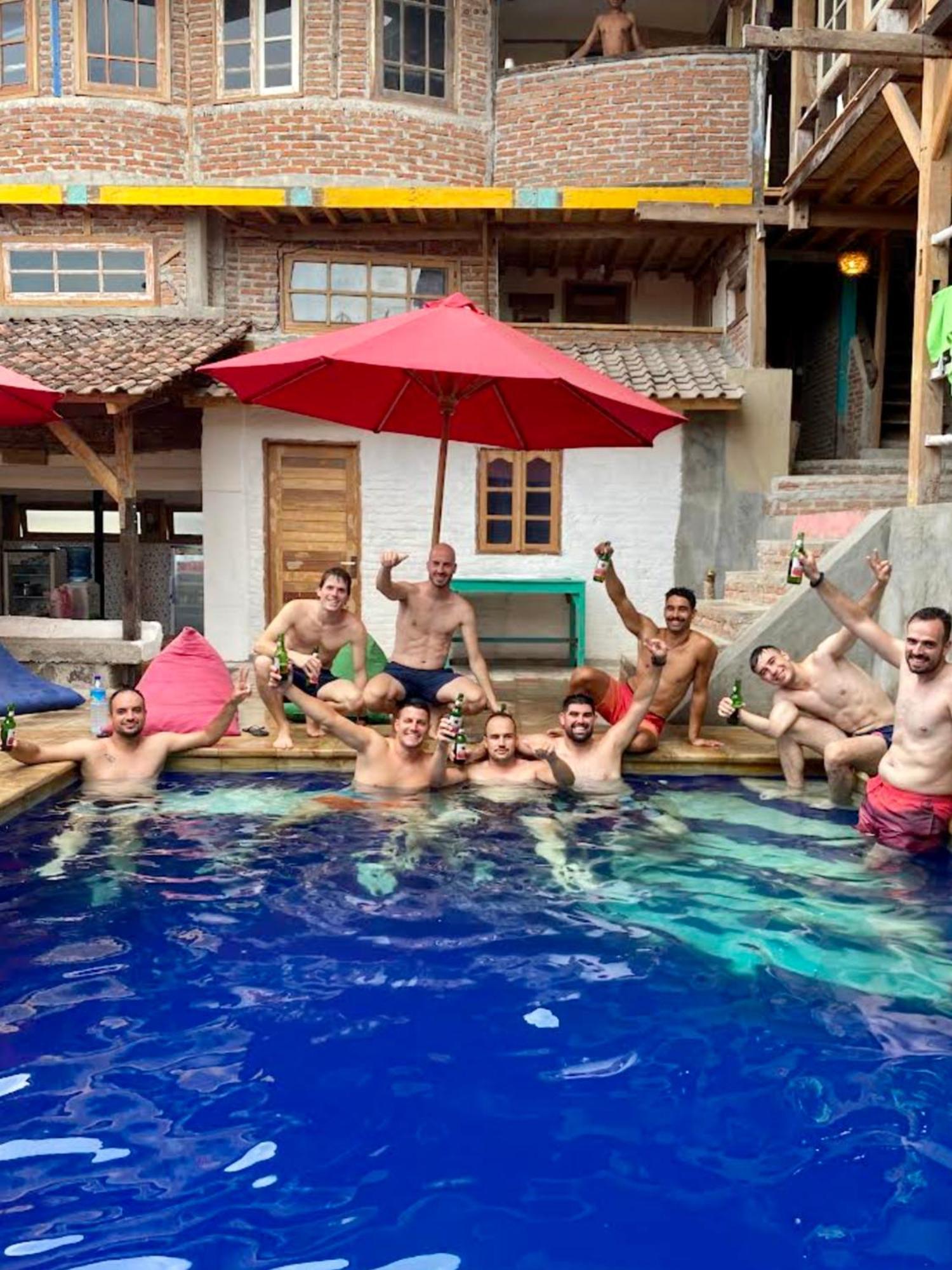 ギリ・トラワンガン Gili La Bohemeホステル エクステリア 写真