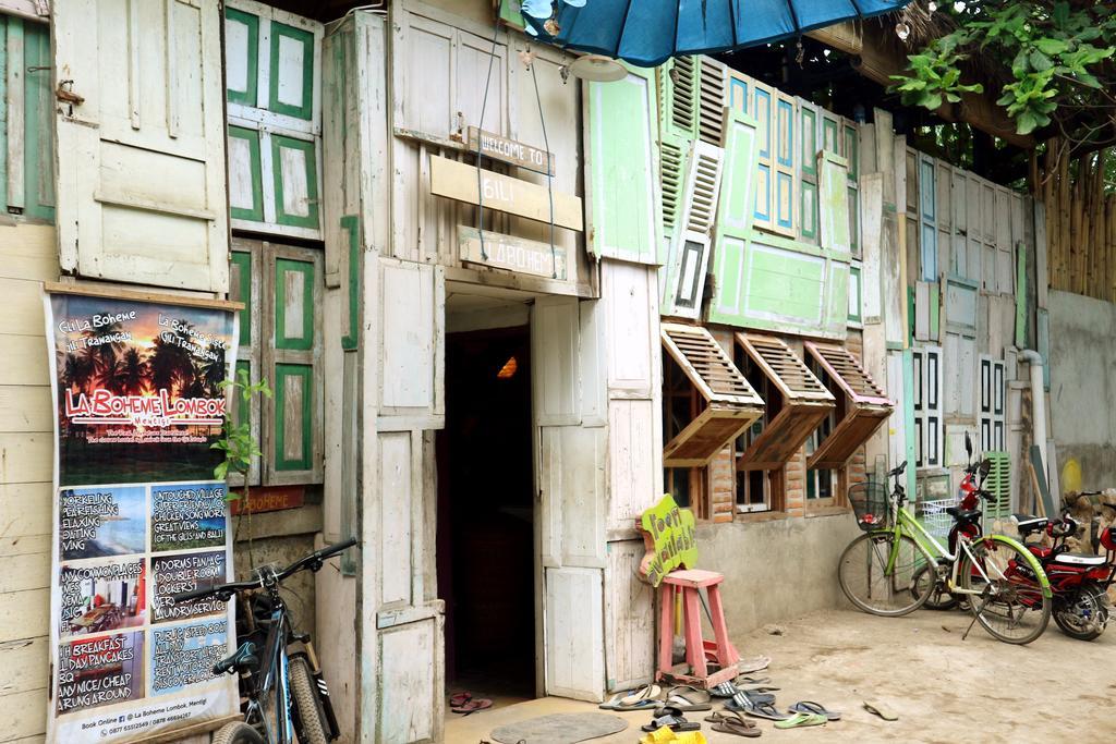 ギリ・トラワンガン Gili La Bohemeホステル エクステリア 写真