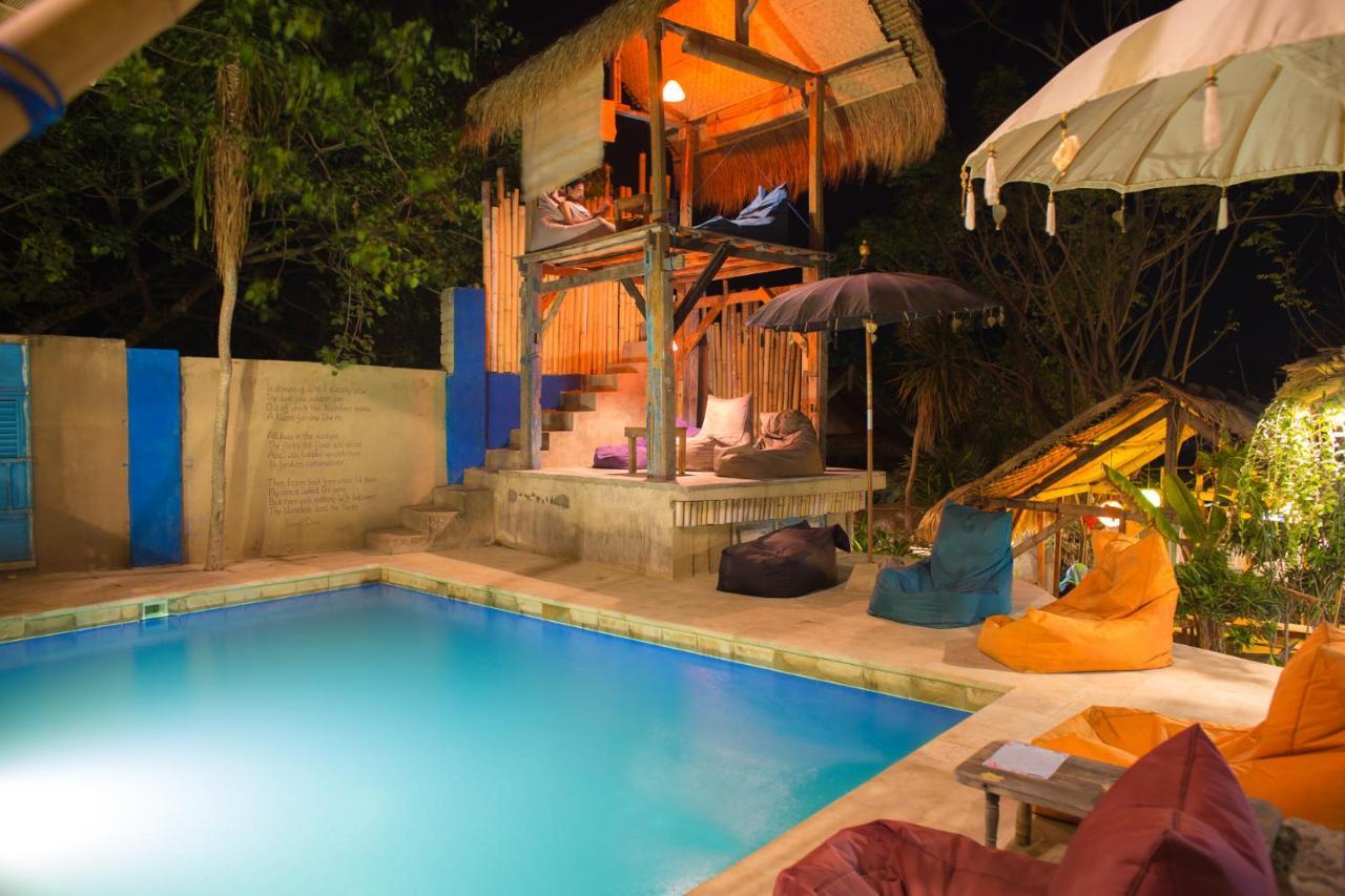 ギリ・トラワンガン Gili La Bohemeホステル エクステリア 写真